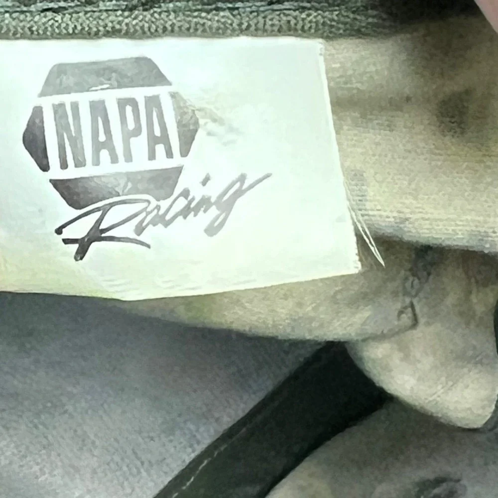NAPA Racing Baseball Hat OSFM‎ Green Camo Digital Print Ron Capps Signature